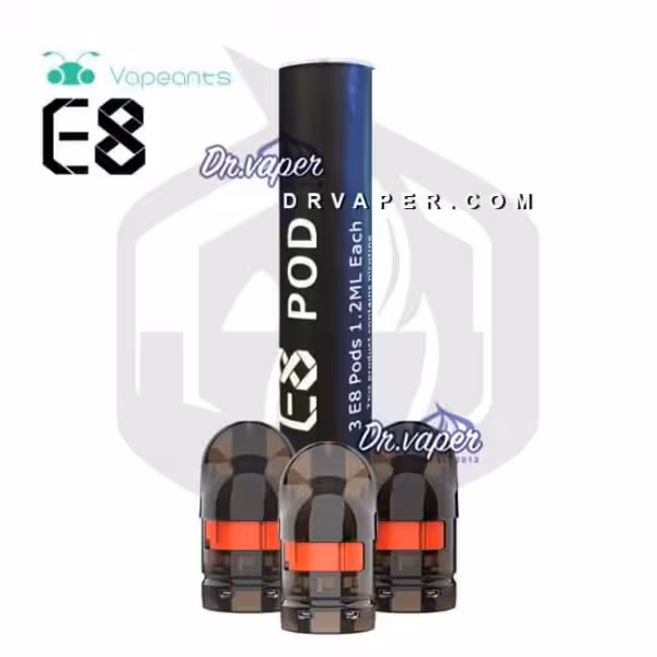 بودات E8 فيب انتس vapeants e8 pods replacement