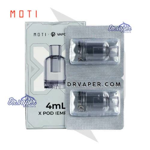 بودات موتي اكس و موتي اكس ميني MOTI X MINI Pods Empty replacement 4ml open box
