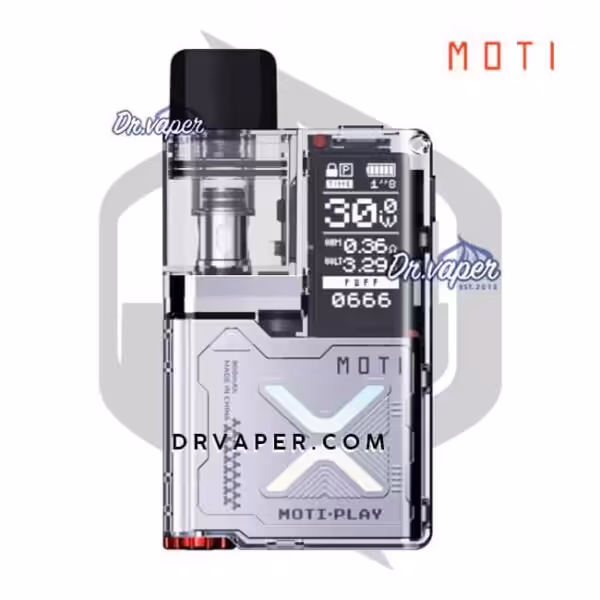 موتي بلاي اكس 30 واط فضي | Moti Play Pod System Silver