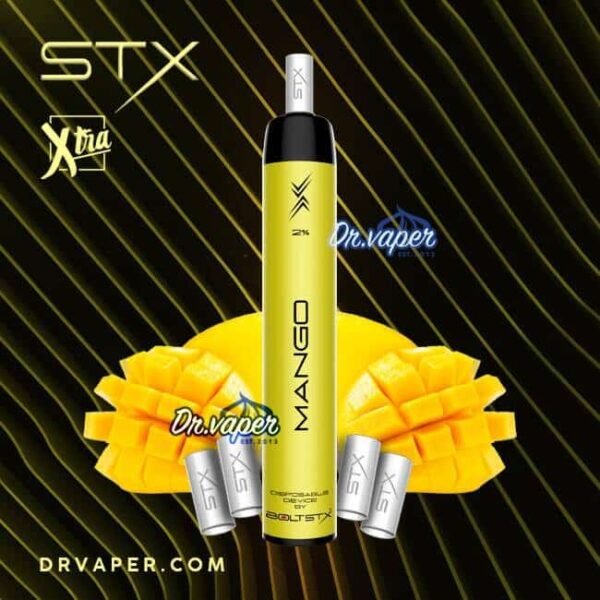 سحبة ستكس 3500 موش 4 فلاتر مانجو | STX 3500 Puffs Mango