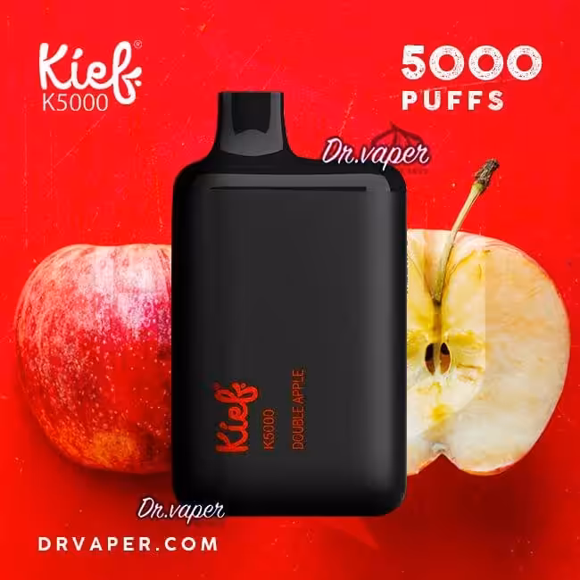 سحبة كيف تفاحتين كي 5000 موش Kief K5000 Double Apple