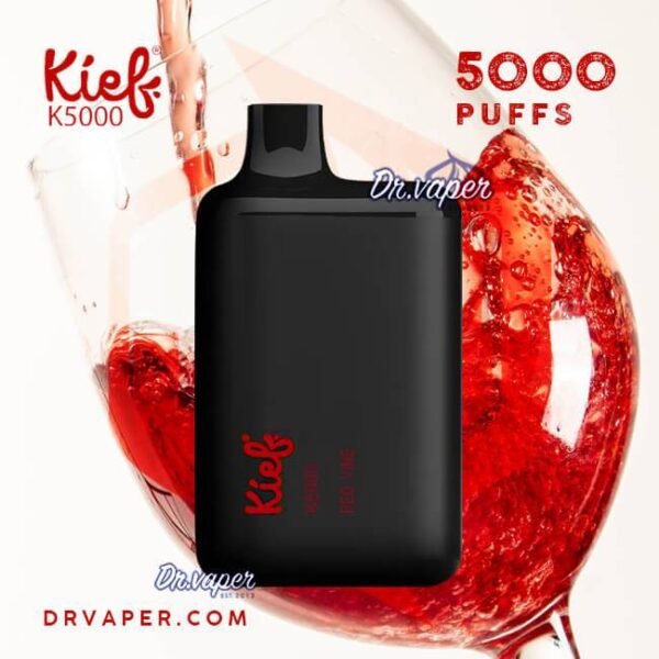 سحبة كيف رد واين كي 5000 موش Kief K5000 Red Vine