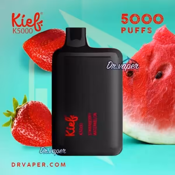 سحبة كيف فراوله بطيخ كي 5000 موش Kief K5000 Strawberry Watermelon سحبة كيف فراوله بطيخ كي 5000 موش Kief K5000 Strawberry Watermelon