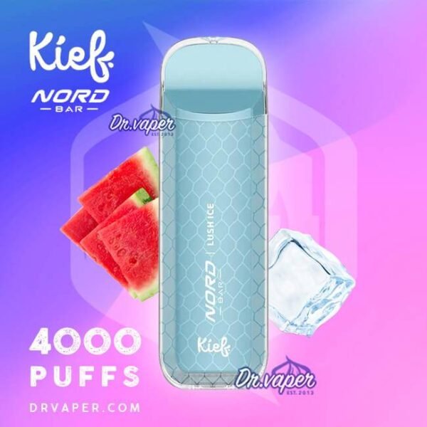سحبة كيف نورد بار 4000 موش لوش ايس Kief Nord Bar Lush Ice