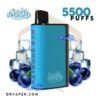 سحبة هوانا باترون بار 5500 موش توت ازرق ايس | Hawana Patrone Bar Blue razz ice سحبة هوانا باترون بار 5500 موش توت ازرق ايس | Hawana Patrone Bar Blue razz ice