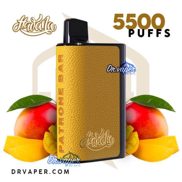 سحبة هوانا باترون بار 5500 موش مانجو | Hawana Patrone Bar Mango سحبة هوانا باترون بار 5500 موش مانجو | Hawana Patrone Bar Mango