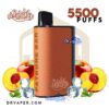 سحبة هوانا باترون بار 5500 موش خوخ ايس | Hawana Patrone Bar Peach ice سحبة هوانا باترون بار 5500 موش خوخ ايس | Hawana Patrone Bar Peach ice