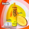 سحبه بومب 4000 شفطة مانجو ايس | bomb 4000puffs mango ice