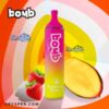 سحبه بومب 4000 شفطة فراوله مانجو | bomb 4000puffs strawberry mango