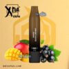 سحبه اكسترا 6000 موش مانجو توت اسود Xtra 6000puffs MANGO black currant سحبه اكسترا 6000 موش مانجو توت اسود Xtra 6000puffs MANGO black currant