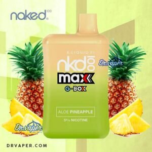 سحبة نيكد جي بوكس 5500 موش اناناس | GBOX X NAKED 100 5500 Aloe Pineapple