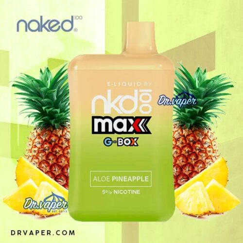 سحبة نيكد جي بوكس 5500 موش اناناس | GBOX X NAKED 100 5500 Aloe Pineapple