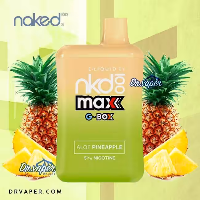 سحبة نيكد جي بوكس 5500 موش اناناس | GBOX X NAKED 100 5500 Aloe Pineapple