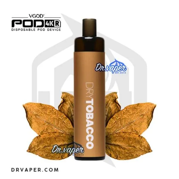dry tobacco disposable vape VGOD 4K 4000 PUFFS Nicotine:18mg(EXCISE) E-Liquid New Arrivals Flum Mint | Complete