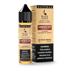 بلاك نوت امريكان بلند توباكو 60 مل علبه | Black Note American blend 60ml Coil bottle