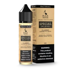 بلاك نوت سبيشل بلند توباكو 60 مل علبه | Black Note Special blend 60ml Coil bottle
