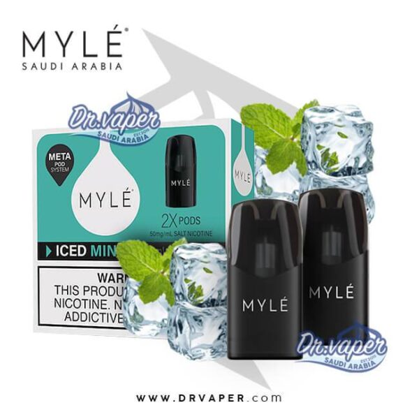 بود مايلي 5 ميتا نعناع ايس | MYLE Iced Mint META DEVICE V5 بود مايلي 5 ميتا نعناع ايس | MYLE Iced Mint META DEVICE V5