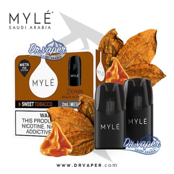 بود مايلي 5 ميتا سويت توباكو | MYLE Sweet Tobacco META DEVICE V5 بود مايلي 5 ميتا سويت توباكو | MYLE Sweet Tobacco META DEVICE V5