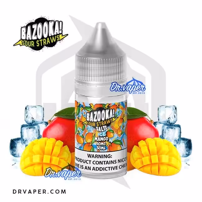 bazooka mango ice salt nicotine 30ml