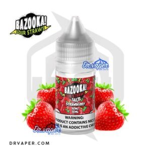 نكهه بازوكا فراوله سولت نيكوتين 30 مل | bazooka strawberry salt nicotine 30ml