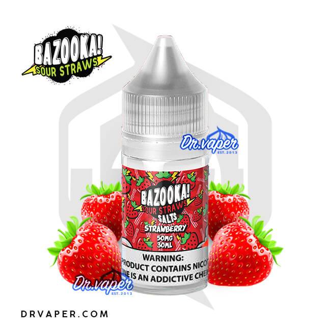 نكهه بازوكا فراوله سولت نيكوتين 30 مل | bazooka strawberry salt nicotine 30ml