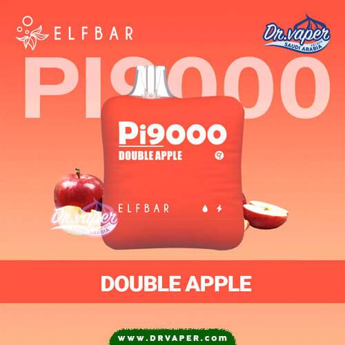elfbar double apple pi9000 puffs disposable