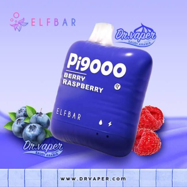 سحبة الف بار 9000 موش توت مشكل | elfbar berry raspberry pi9000 puffs disposable