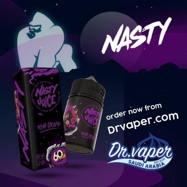 نكهة ناستي عنب 60 مل اعلان | nasty asap grape 60ml juice e-liquid Poster