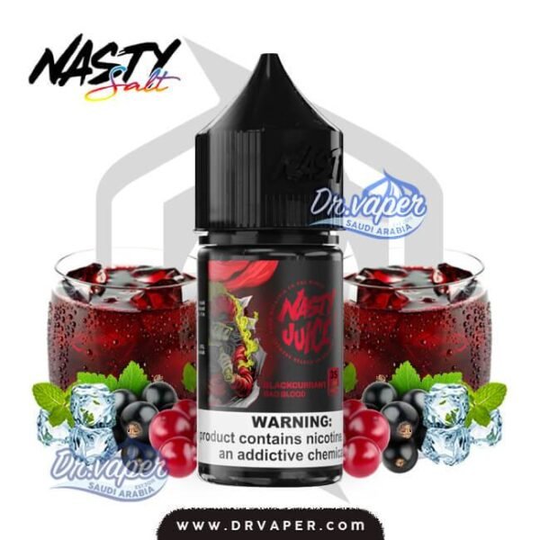 نكهه ناستي باد بلود سولت نيكوتين توت 30 مل | nasty bad blood salt nicotine 30ml
