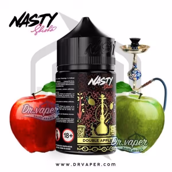 نكهة ناستي تفاحتين 60 مل | nasty Double Apple 60ml juice e-liquid