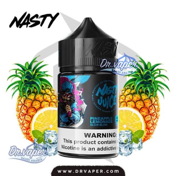 نكهه ناستي سلو بلو اناناس ليمون بارد 60 مل | nasty slow blow 60ml نكهه ناستي سلو بلو اناناس ليمون بارد 60 مل | nasty slow blow 60ml