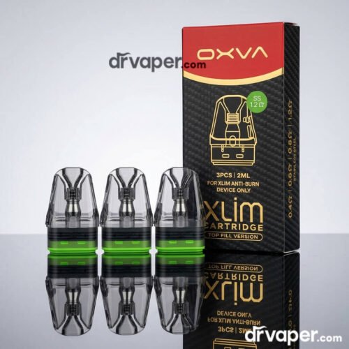 OXVA Xlim SS Top Fill Anti-Burn Pods 1.2 Resistance