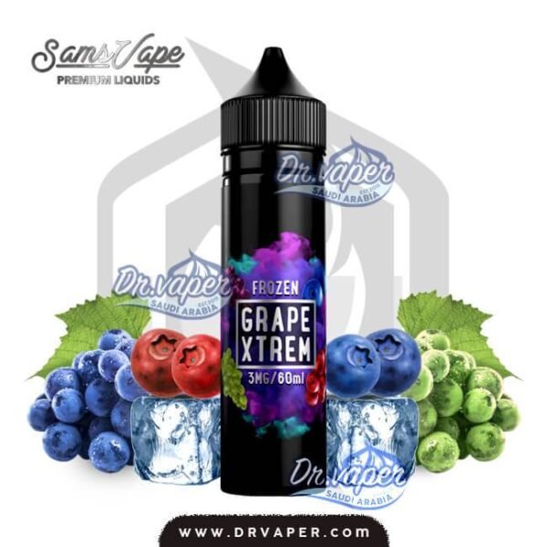 سامز فيب نكهة جريب اكستريم ايس فروزن 60 مل | sams vape Grape Xtrem frozen 60ml
