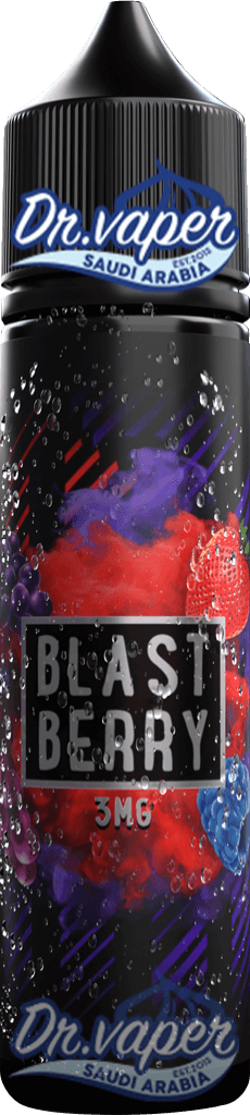 سامز فيب نكهة بلاست بيري توت مشكل 60 مل علبه | sams vape blast berry 60ml bottle