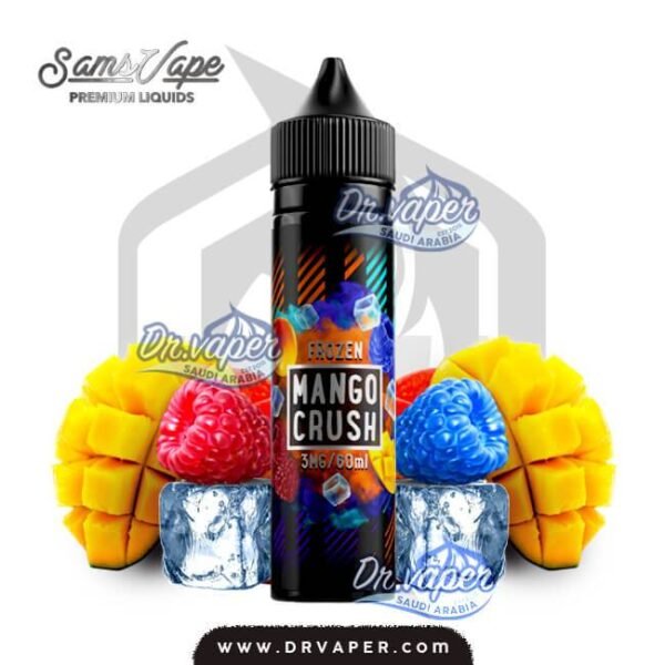 SAMS VAPE MANGO CRUSH ICE FROZEN 60ML | سامز فيب نكهة مانجو كراش ايس فروزن 60 مل