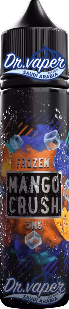 سامز فيب نكهة مانجو كراش ايس 60 مل | sams vape mango crush ice frozen 60ml bottle