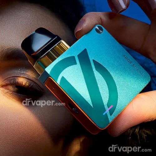 Image of the original Vaporesso XROS 3 Nano pod device in blue, available at Dr Vape Saudi Arabia store.