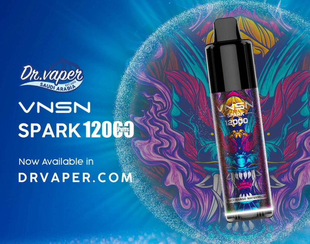 سحبة فنسن سبارك 12000 موش | vnsn spark 12000puffs poster