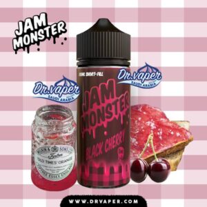 جام مونستر كرز اسود 100 مل | jam monster black cherry 100ml