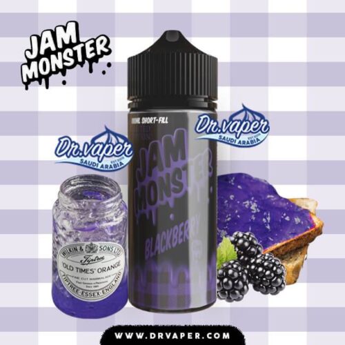 جام مونستر بلاك بيري 100 مل | jam monster blackberry 100ml