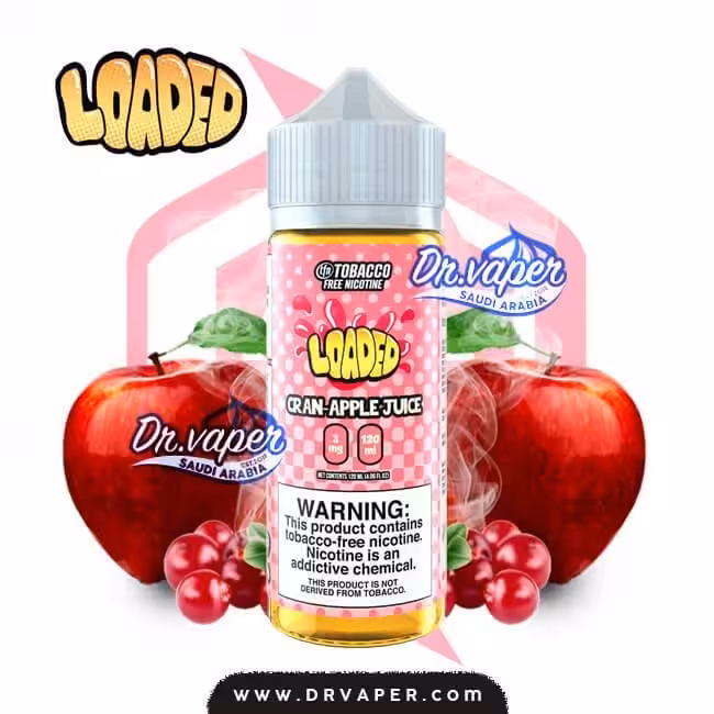 لودد تفاح كرز كران ابل 120 مل | loaded cran apple 120ml
