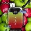 mazaj double apple 4500puffs | سحبه مزاج 4500 موش تفاحتين انفنتي