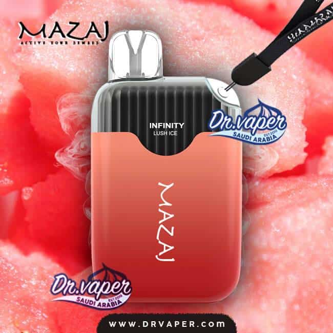 سحبه مزاج 4500 موش لوش ايس انفنتي | mazaj lush ice 4500puffs