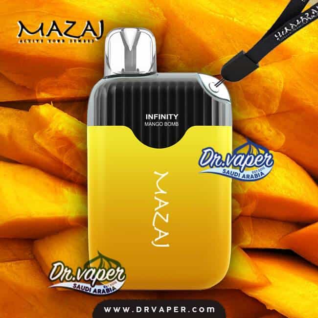 سحبه مزاج 4500 موش مانجو انفنتي | mazaj mango 4500puffs