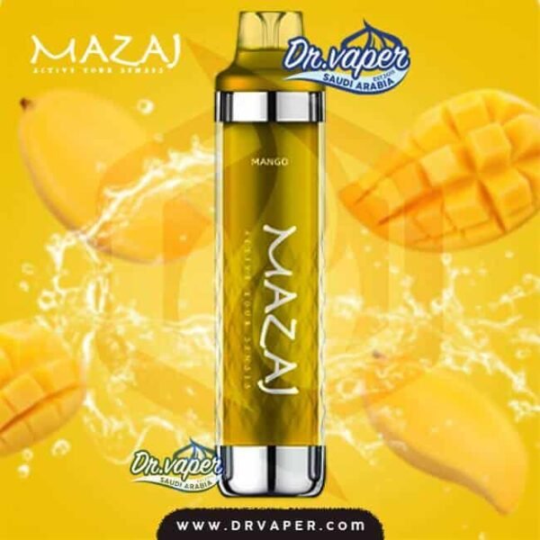 سحبه مزاج مانجو 8000 موش | mazaj mango 8000puffs
