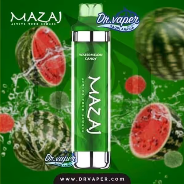 سحبه مزاج حلاوة بطيخ 8000 موش | mazaj watermelon candy 8000puffs