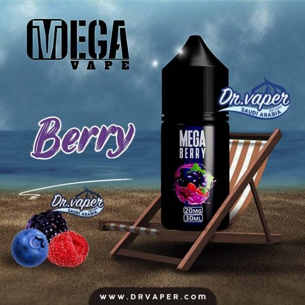 نكهة ميجا توت سولت نيكوتين 30 مل | mega berry salt nicotine 30ml