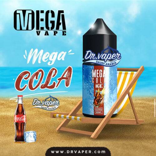 mega cola ice salt nicotine 30ml | نكهة ميجا كولا ايس سولت 30 مل
