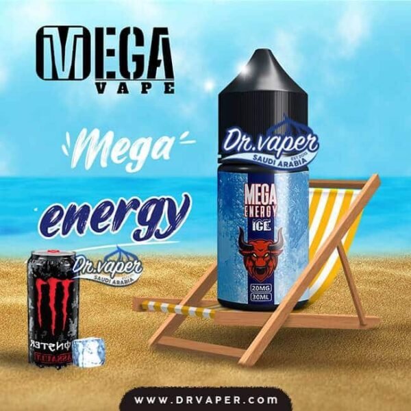نكهة ميجا انيرجي ايس سولت 30 مل | mega energy ice salt nicotine 30ml