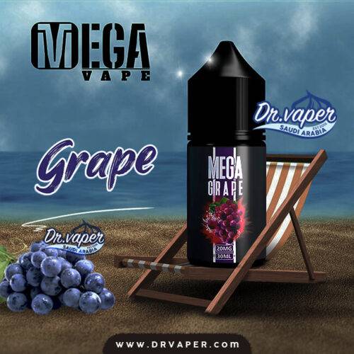 نكهة ميجا عنب سولت 30 مل | mega grape salt nicotine 30ml